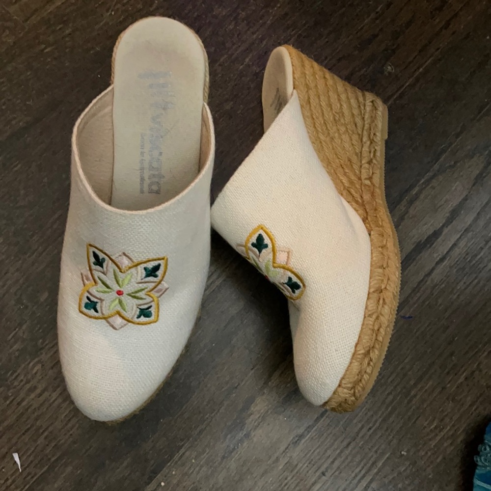 Viscata white espadrilles